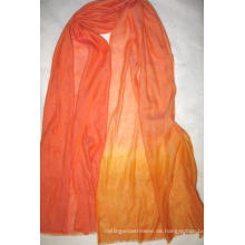 Kaschmir &amp; Linien gewebter Schal mit Schatten